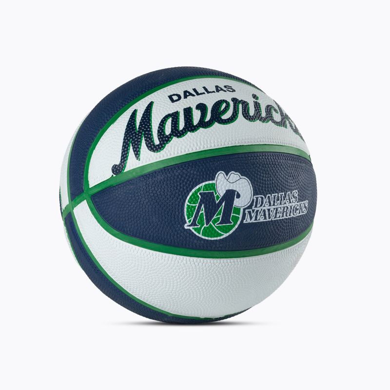 Mini basketbal Wilson NBA Team Retro Mini Dallas Mavericks navy blue WTB3200XBDAL 2