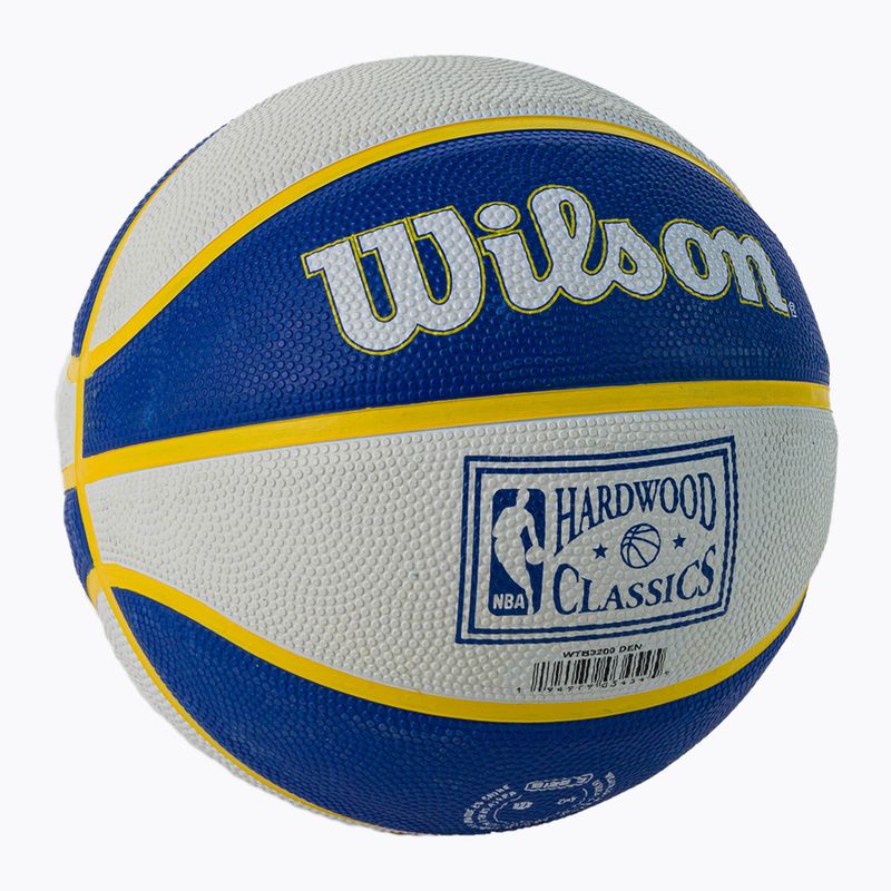 Wilson NBA Team Retro Mini Denver Nuggets basketbal modrý WTB3200XBDEN 2