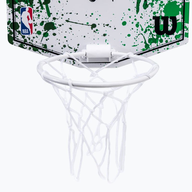 Wilson NBA Boston Celtics Mini Hoop Green WTBA1302BOS 2