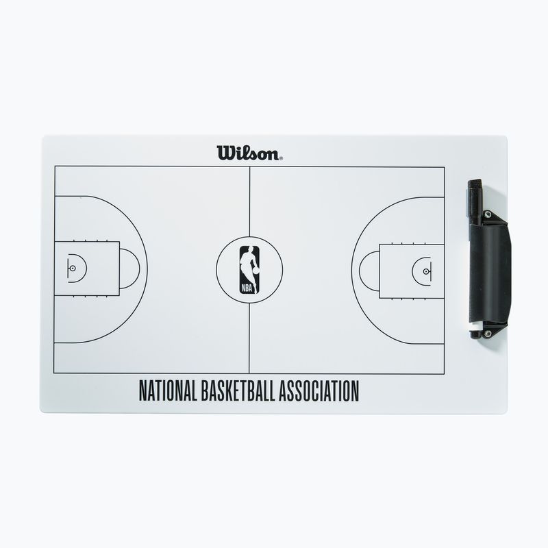 Trenérská tabule Wilson NBA Coaches Dry Erase Board white