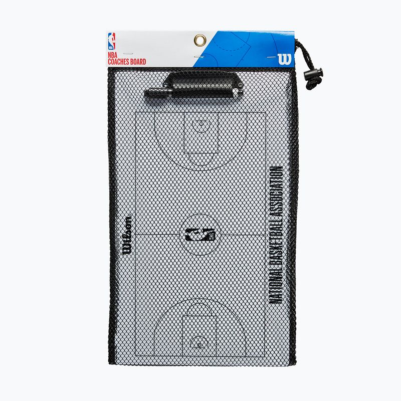 Trenérská tabule Wilson NBA Coaches Dry Erase Board white 3