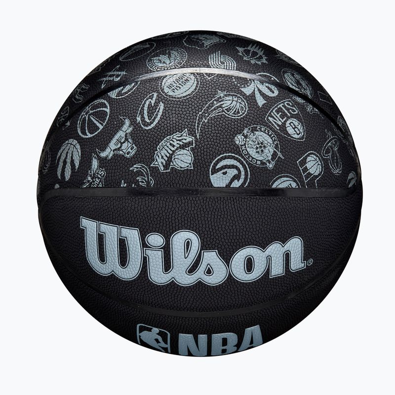 Basketbalový míč Wilson NBA All Team black velikost 6 3