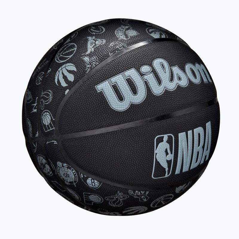 Basketbalový míč Wilson NBA All Team black velikost 6 5