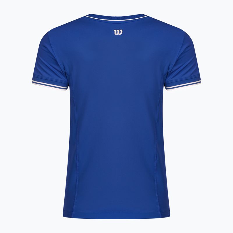 Dámské tričko  Wilson Team Seamless royal blue 2