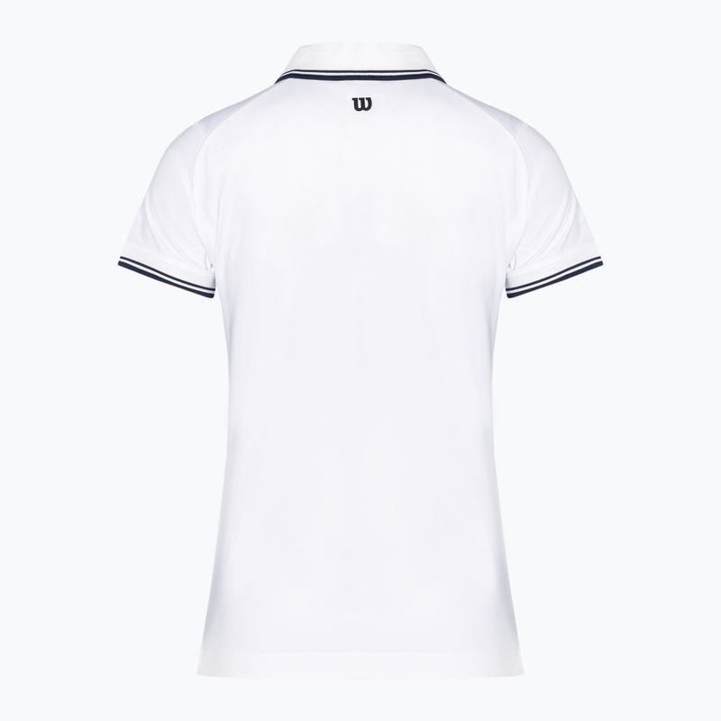 Dámské tričko  Wilson Team Polo bright white 2
