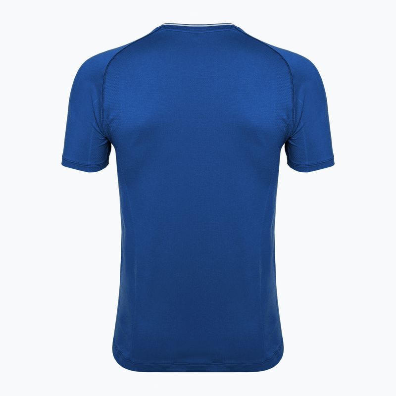 Pánské tričko  Wilson Team Seamless Crew royal blue 2