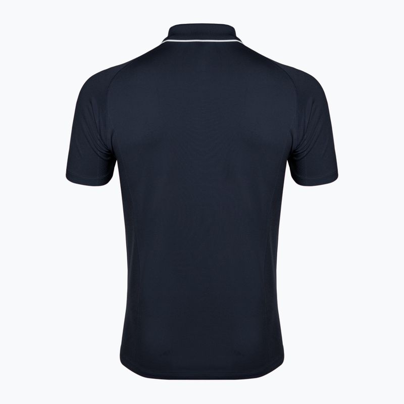 Pánské tričko  Wilson Team Seamless Polo 2.0 classic navy 2