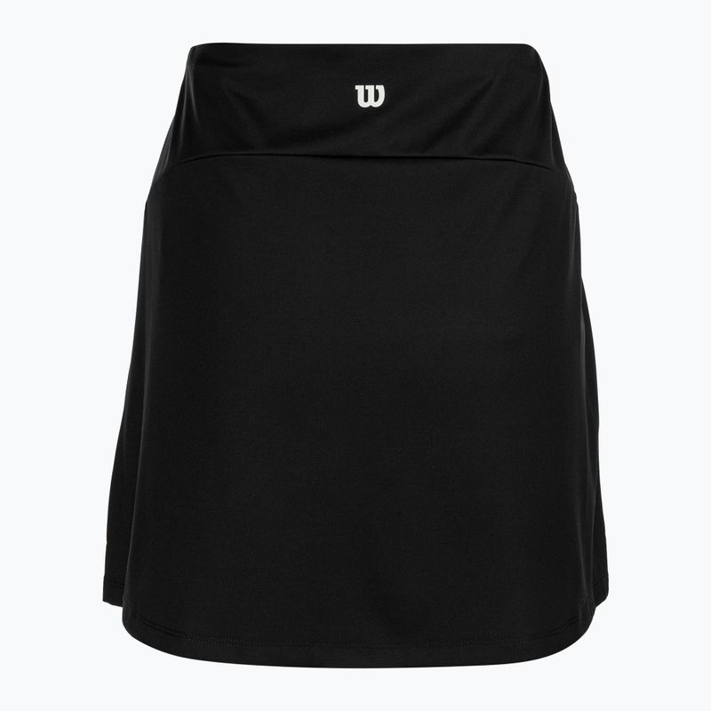 Dámská sukně Wilson Team Flat Front černá 2