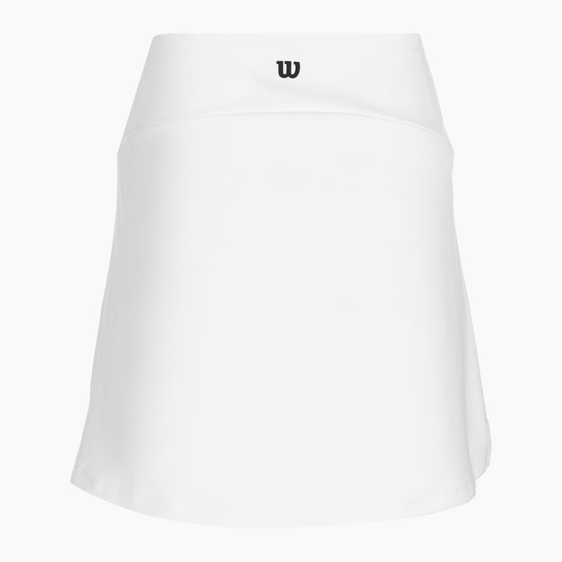Dámská sukně Wilson Team Flat Front bright white 2
