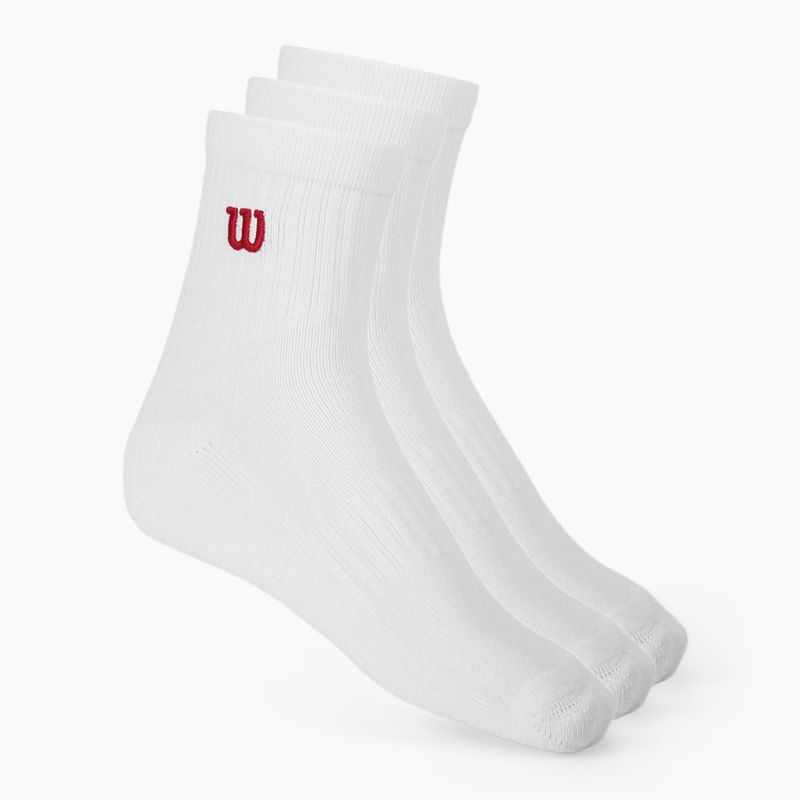 Ponožky Wilson Quarter Top 3 pairs bright white
