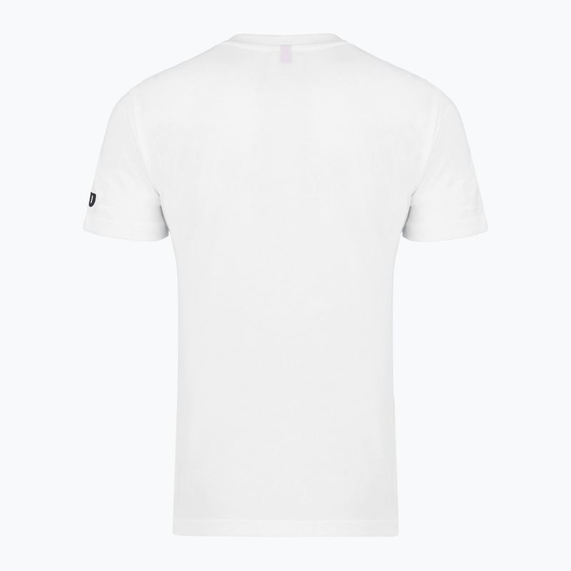 Dámské tenisové tričko  Wilson Team Graphic W bright white 2