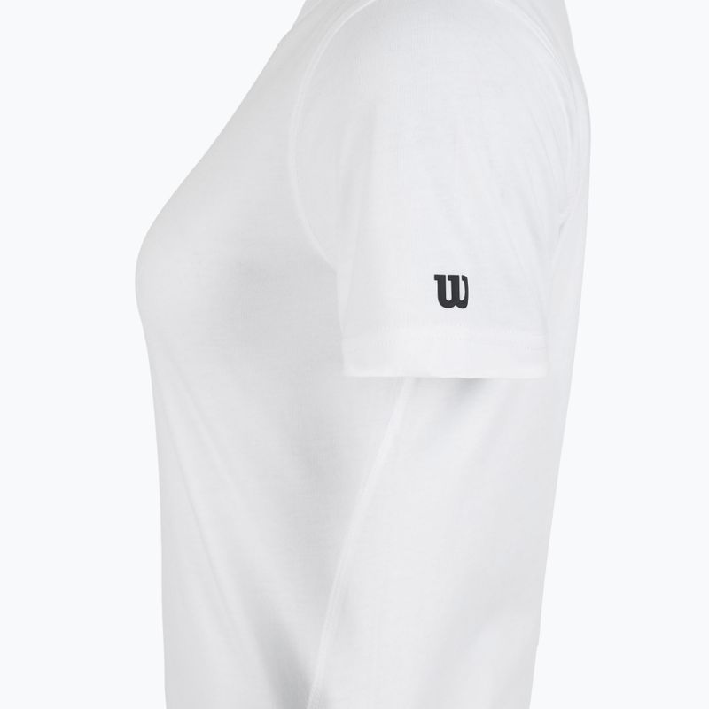 Dámské tenisové tričko  Wilson Team Graphic W bright white 3