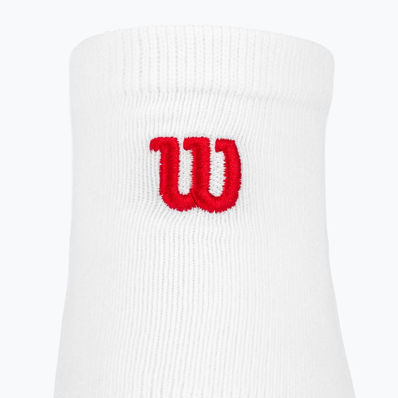 Ponožky Wilson Cushioned Ankle Tab 3 pairs bright hite 3