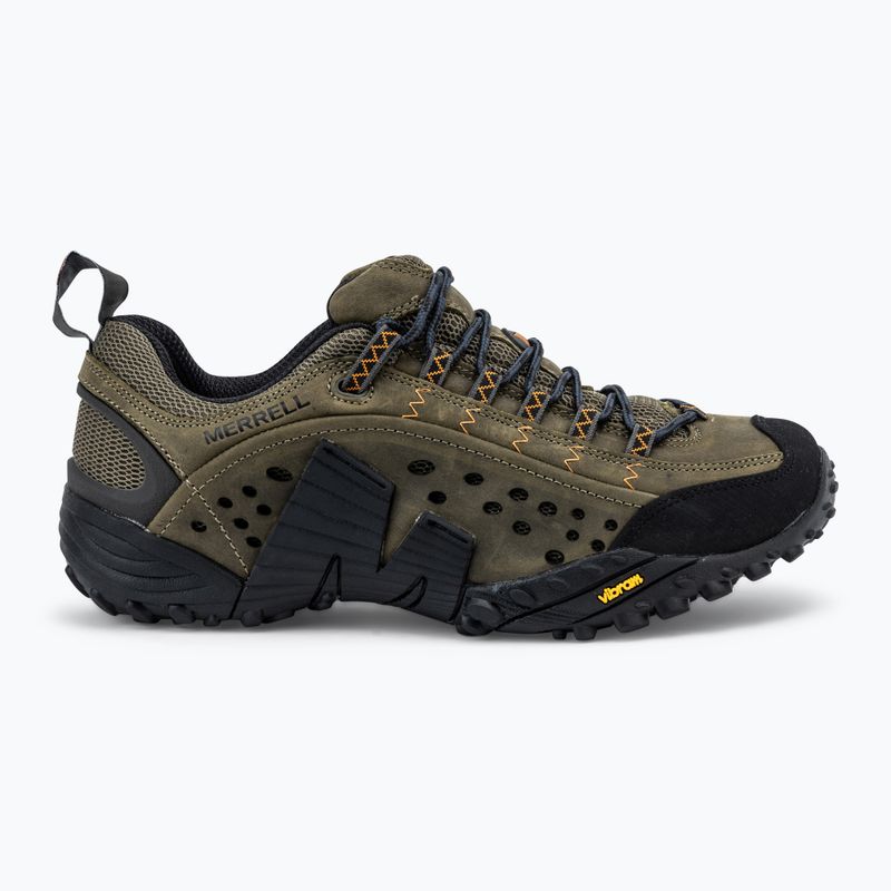 Pánské turistické boty Merrell Intercept dark olive 2