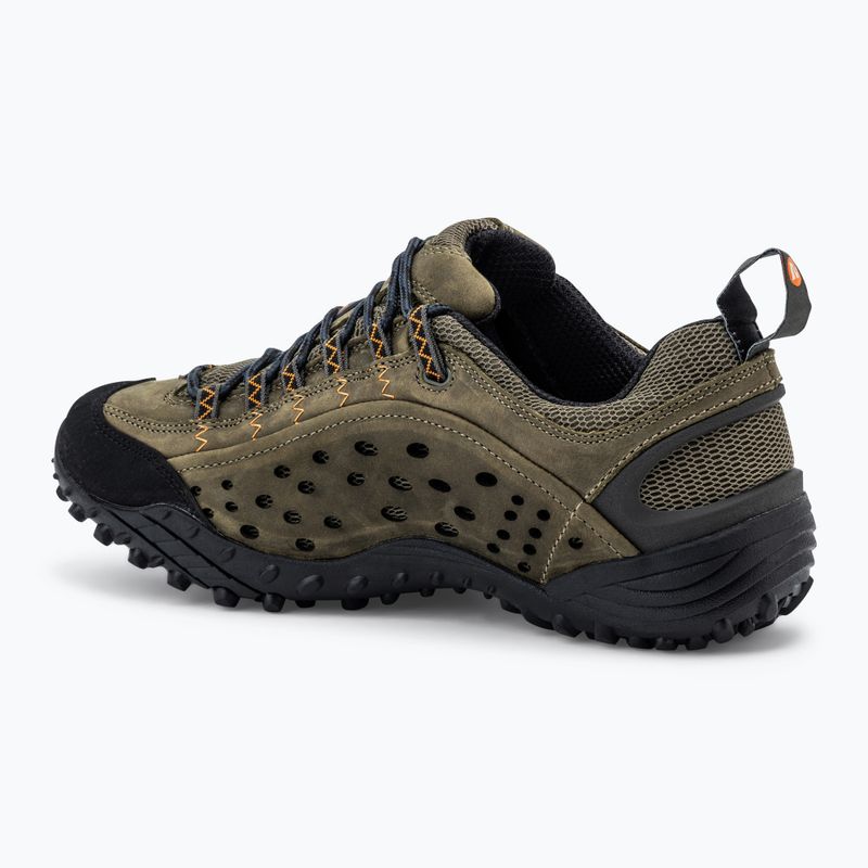 Pánské turistické boty Merrell Intercept dark olive 3