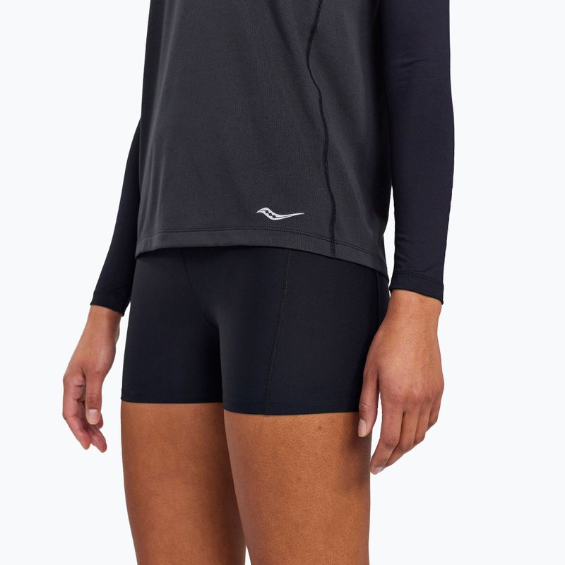 Dámské běžecké tričko Saucony Stopwatch Singlet black SAW800369-BK 3