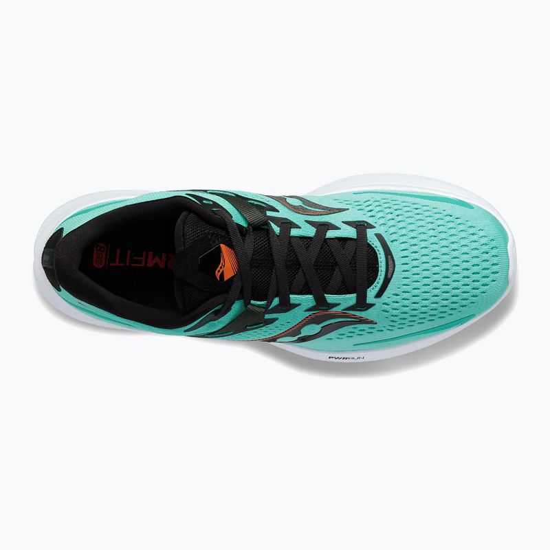 Pánská běžecká obuv Saucony Ride 15 cool mint/zest S20729-125 13