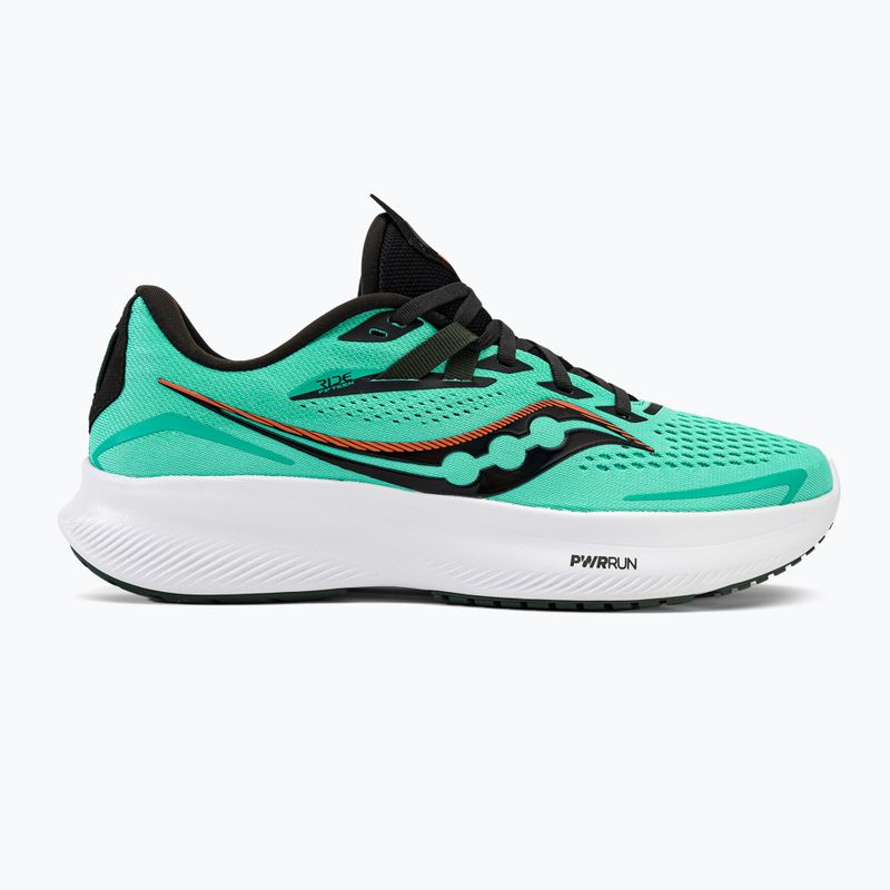 Pánská běžecká obuv Saucony Ride 15 cool mint/zest S20729-125 2