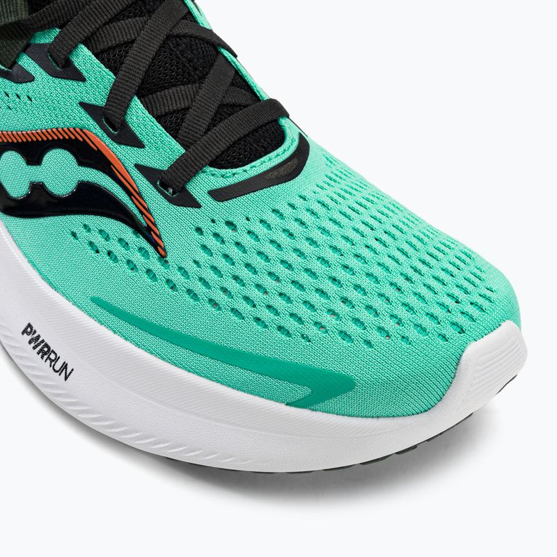 Pánská běžecká obuv Saucony Ride 15 cool mint/zest S20729-125 7