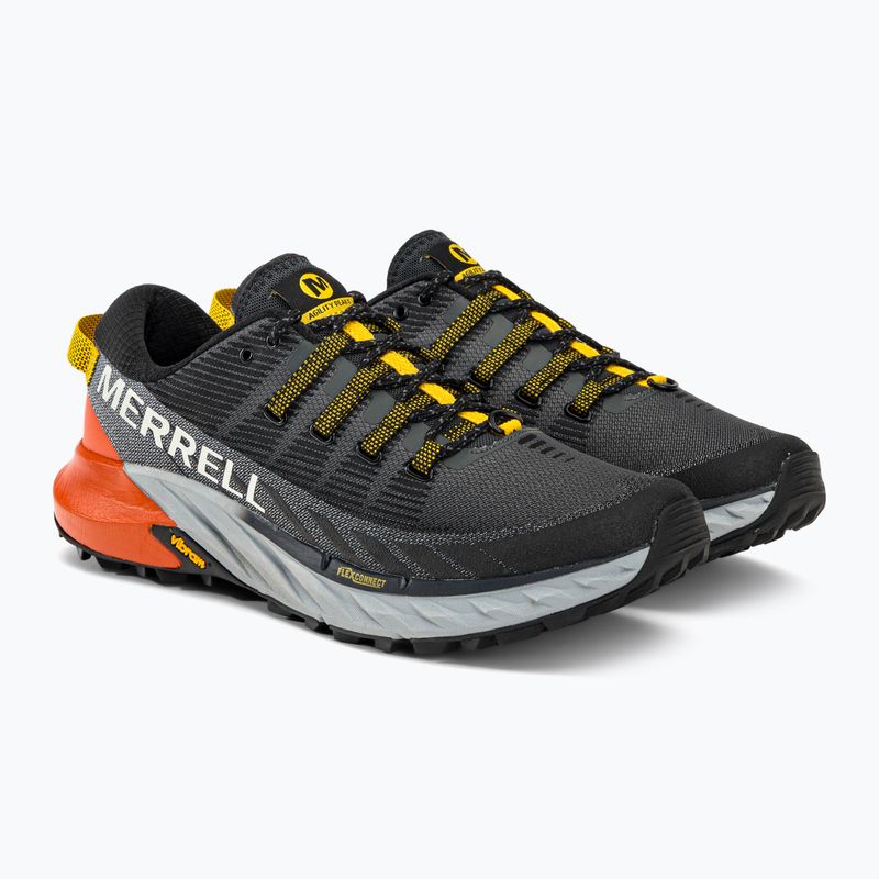 Merrell Agility Peak 4 šedá pánská běžecká obuv J067347 5