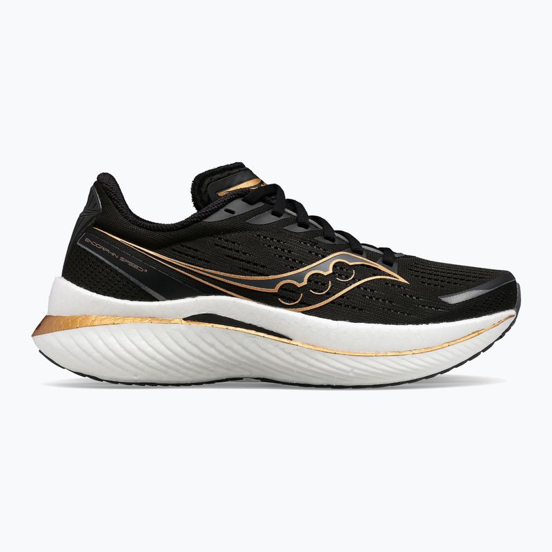 Dámské běžecké boty Saucony Endorphin Speed 3 black/goldstruck 12