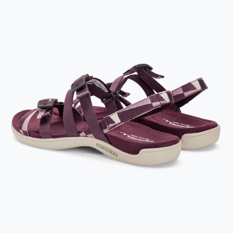 Dámské sandály Merrell District 3 Backstrap Web burgundy 3