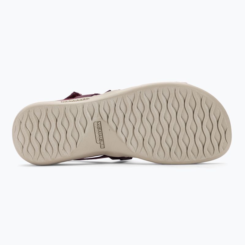 Dámské sandály Merrell District 3 Backstrap Web burgundy 5