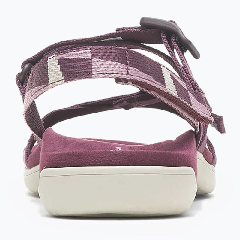Dámské sandály Merrell District 3 Backstrap Web burgundy 7