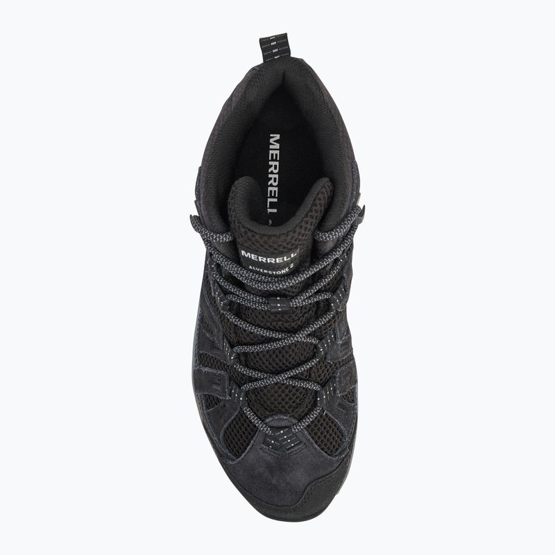 Pánské turistické boty Merrell Alverstone 2 Mid GTX black/ black 5