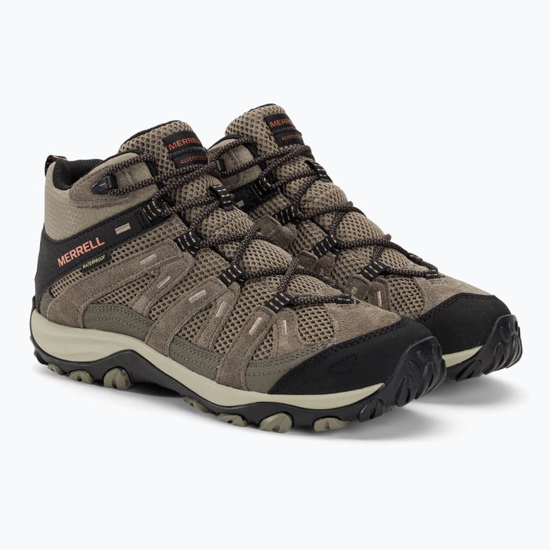 Pánské trekové boty Merrell Alverstone 2 Mid WP boulder/brindle 4