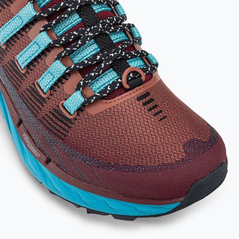 Merrell Agility Peak 4 dámské běžecké boty burgundy-blue J067546 7