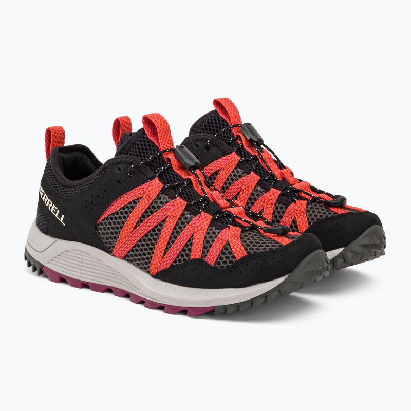 Merrell Wildwood Aerosport dámské turistické boty black-pink J067730 4