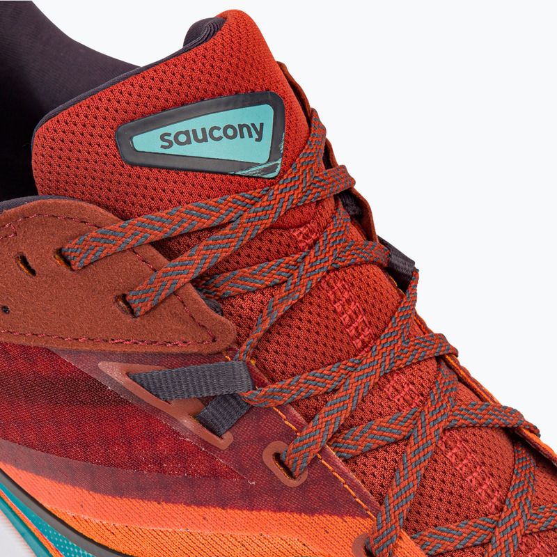 Saucony Ride 16 pánské běžecké boty oranžovo-červené S20830-25 8