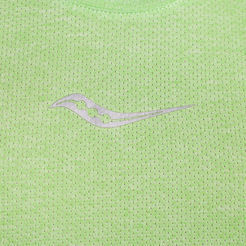 Pánské běžecké tričko Saucony Stopwatch Graphics Singlet zelené SAM800325-INHS3 3