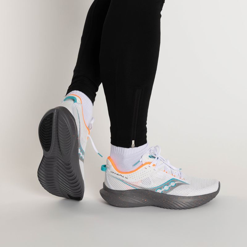 Saucony Kinvara 14 pánská běžecká obuv bílá S20823-85 3