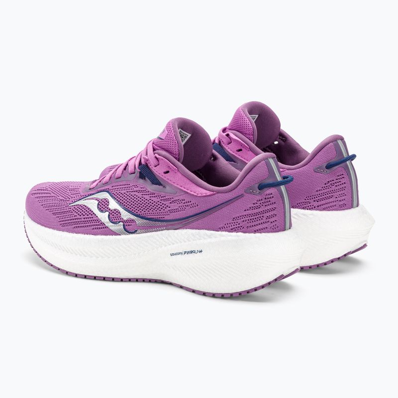 Dámské běžecké boty Saucony Triumph 21 grape/indigo 4