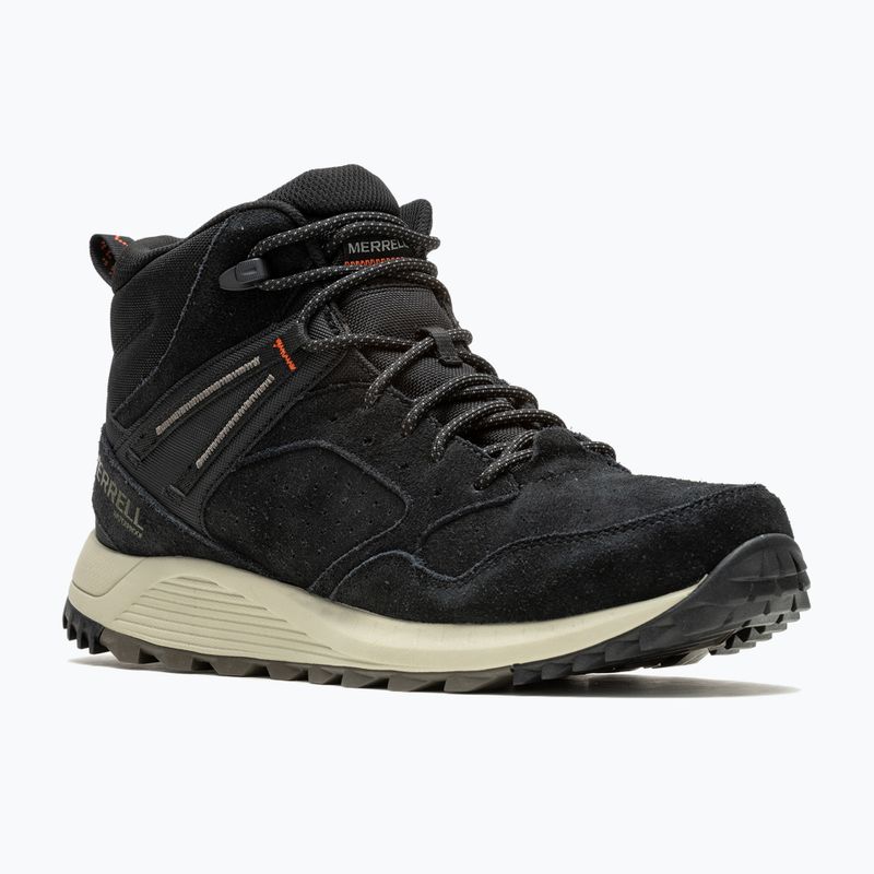 Pánské turistické boty Merrell Wildwood Mid Ltr Wp black 8