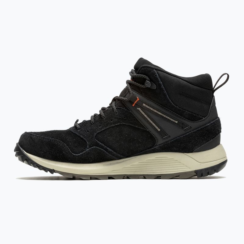 Pánské turistické boty Merrell Wildwood Mid Ltr Wp black 10