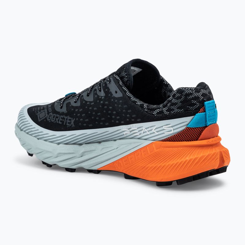 Pánské běžecké boty Merrell Agility Peak 5 Gtx black / tangerine  3