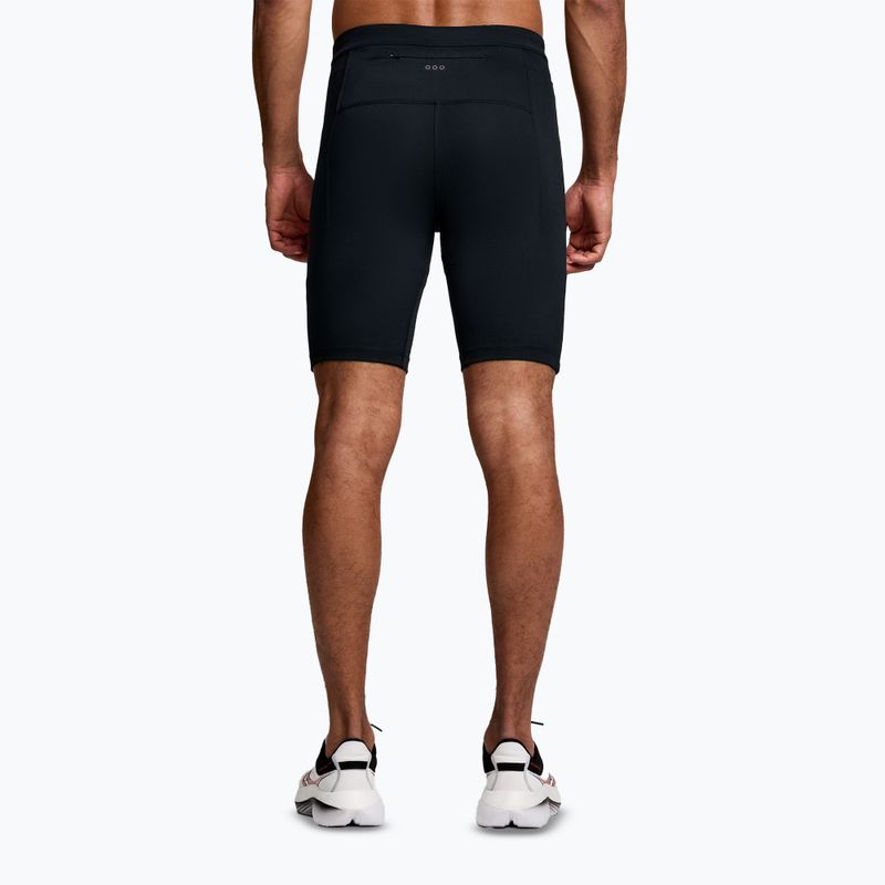 Pánské běžecké šortky Saucony Fortify Lined Half black 2
