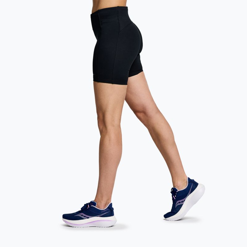 Dámské běžecké šortky Saucony Fortify 6" black 3