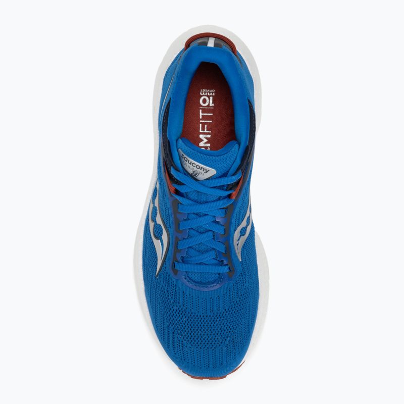 Pánské běžecké boty  Saucony Triumph 21 cobalt/silver 5