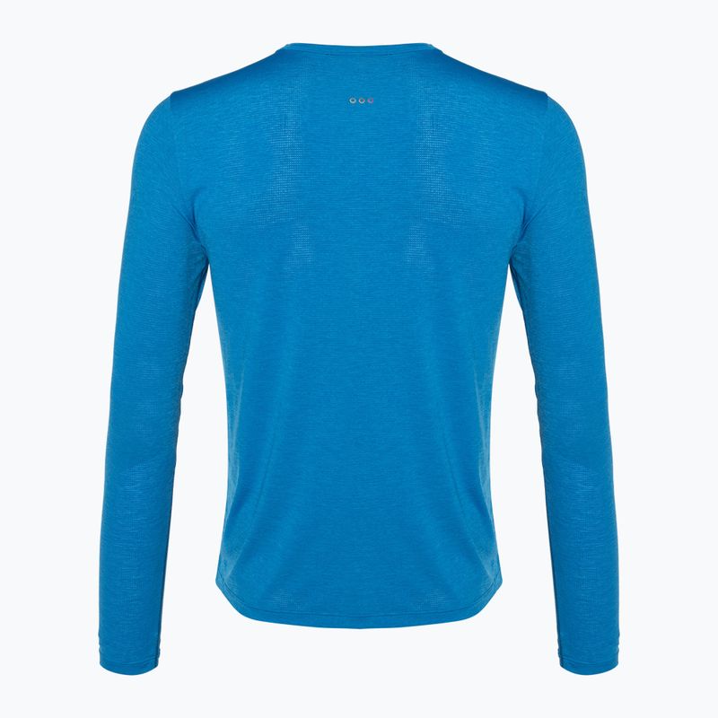 Pánské běžecké tričko  Longsleeve Saucony Stop tričko watch cobalt heather 2