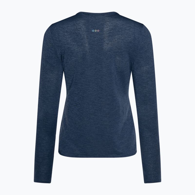 Pánské běžecké tričko  Longsleeve Saucony Stop tričko watch navy heather 2