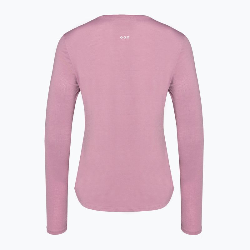 Dámské běžecké tričko Longsleeve Saucony Stop tričko watch orchid heather 2