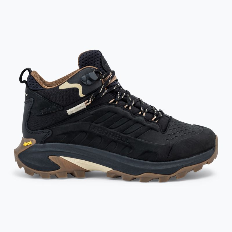 Pánské turistické boty Merrell Moab Speed 2 Ltr Mid Wp black 2