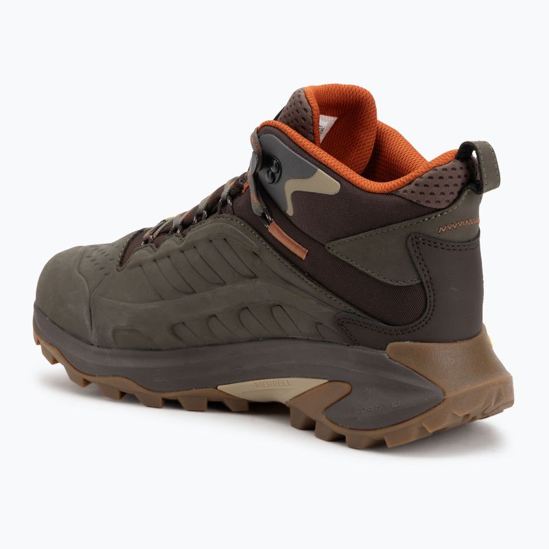 Pánské turistické boty Merrell Moab Speed 2 Ltr Mid Wp olive 3