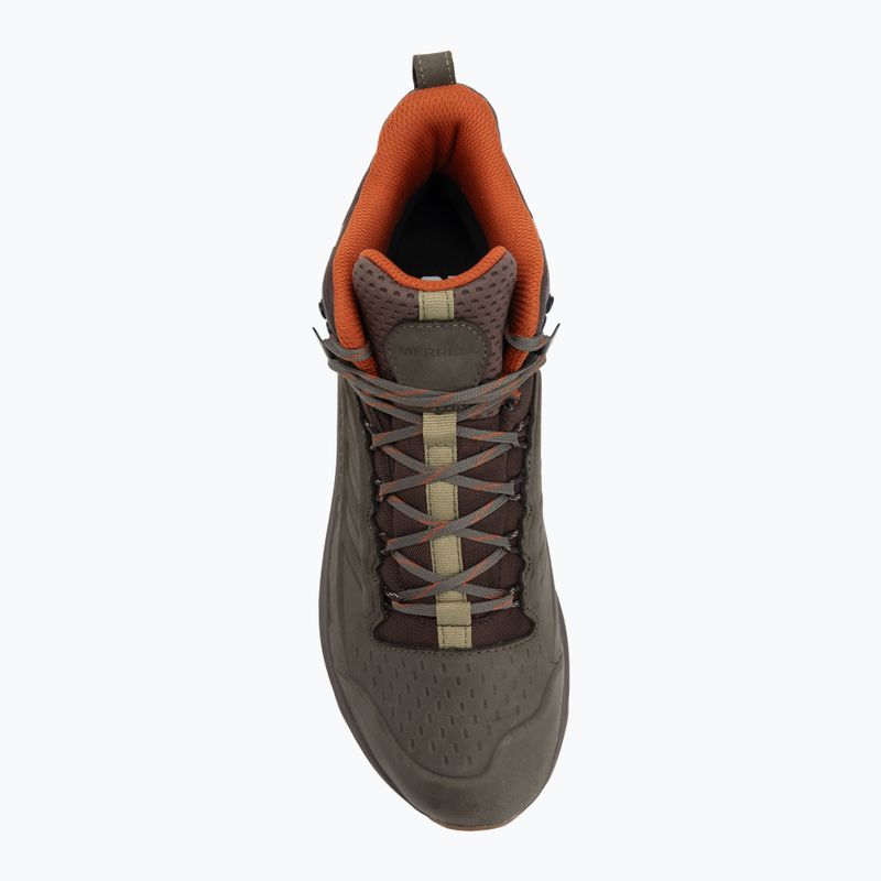 Pánské turistické boty Merrell Moab Speed 2 Ltr Mid Wp olive 5