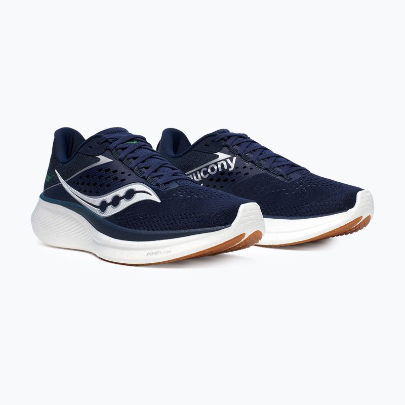 Pánské běžecké boty Saucony Ride 17 navy/ gum 3