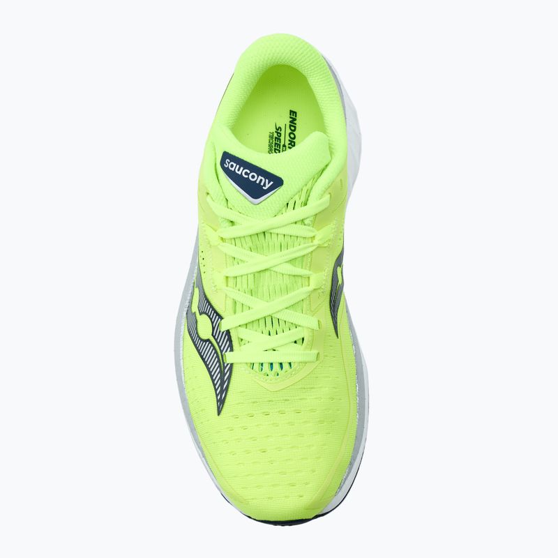 Pánské běžecké boty  Saucony Endorphin Speed 4 citron/navy 5